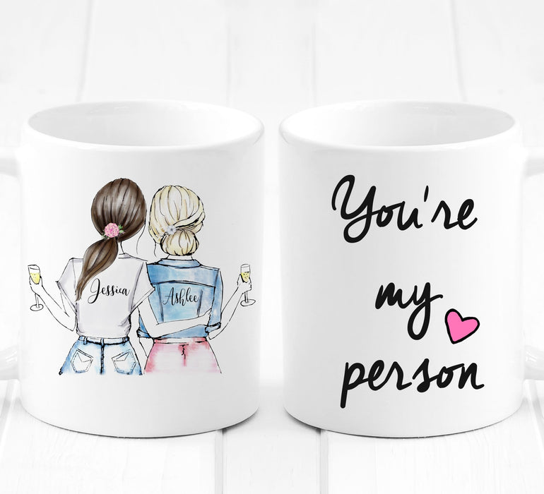 Best Friends gifts - you're my person - Unique Friendship Gifts — Glacelis